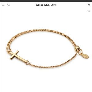 Providence Collection Pull Chain Cross Bracelet